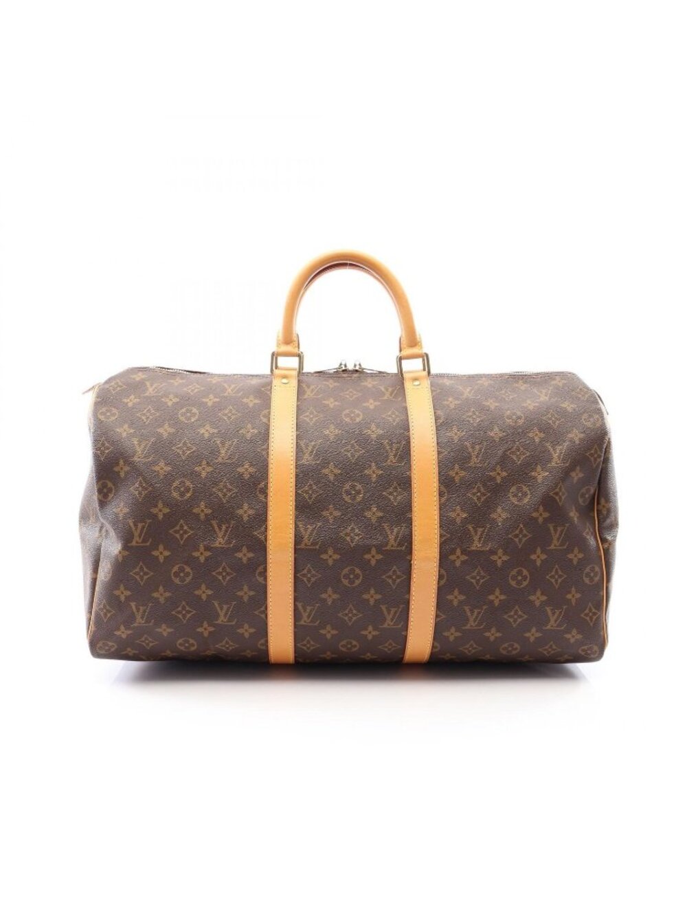 Louis Vuitton Boston Bag Keepall 50 Monogram Leather
